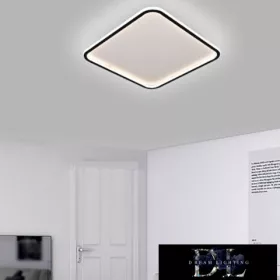 UNIVERSO ceiling lamp 50w 4000lm 3000k 500×500×50mm black