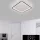 UNIVERSO ceiling lamp 50w 4000lm 3000k 500×500×50mm black