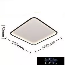UNIVERSO ceiling lamp 50w 4000lm 4000k 500×500×50mm white