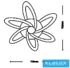 UNIVERSO Ceiling lamp LED 59w 4720lm CCT white 700x700mm IP20
