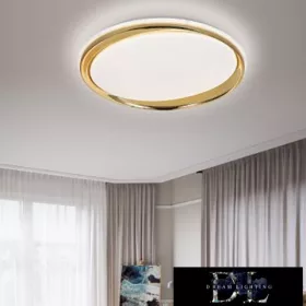 UNIVERSO ceiling lamp 46w 3680lm CCT ∅490×80mm gold