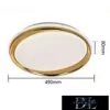 UNIVERSO ceiling lamp 46w 3680lm CCT ∅490×80mm gold