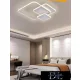 UNIVERSO Ceiling lamp 48w 3840lm 3000k 520x500mm white
