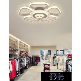 UNIVERSO Ceiling lamp 50w 4000lm 3000k D500x60mm white