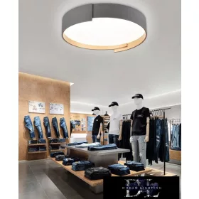 UNIVERSO Ceiling lamp 46w 3680lm 4000k 495x100mm gray/gold