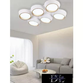   UNIVERSO Ceiling lamp 120w 9600lm 6500k 860x570x130mm white/gold
