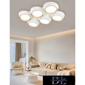   UNIVERSO Ceiling lamp 120w 9600lm 4000k 860x570x130mm white/gold