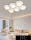 UNIVERSO Ceiling lamp 120w 9600lm 4000k 860x570x130mm white/gold