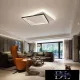 UNIVERSO ceiling lamp 39W 3150lm CCT with switch 445x530mm IP44 white/black