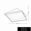 UNIVERSO ceiling lamp 39W 3150lm CCT with switch 445x530mm IP44 white/black