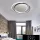 UNIVERSO ceiling lamp 36W 2880lm CCT with switch 540x450mm IP44 white/black