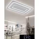 UNIVERSO Ceiling lamp 123w 9840lm CCT 1020x625mm white