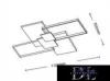UNIVERSO Ceiling lamp 83w 6640lm CCT 1100x700mm white/black
