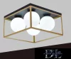 UNIVERSO Ceiling lamp 4xG9 max.10w 400x400x160mm IP20 Old gold