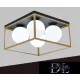 UNIVERSO Ceiling lamp 4xG9 max.10w 400x400x160mm IP20 Old gold