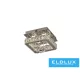 ELDLUX Crystal glass ceiling lamp 24w 1920lm CCT IP20 280x280x215mm Chrome