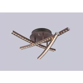 ELDLUX MEMPHIS crystal glass ceiling lamp chrome 18W 4000K