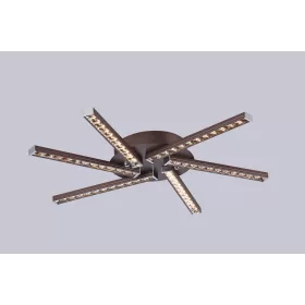 ELDLUX MEMPHIS crystal glass ceiling lamp chrome 18W 4000K