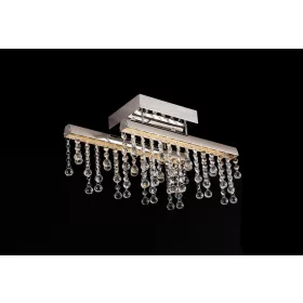 ELDLUX GLOSSY crystal glass ceiling lamp chrome 10W 4000K