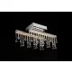 ELDLUX GLOSSY crystal glass ceiling lamp chrome 10W 4000K