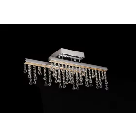 ELDLUX GLOSSY crystal glass ceiling lamp chrome 13W 4000K
