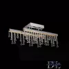 ELDLUX GLOSSY crystal glass ceiling lamp chrome 13W 4000K