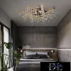 ELDLUX GLOSSY crystal glass ceiling lamp chrome 49W 4000K