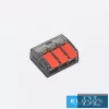 ELDLUX 3-pole openable cable connector 100 pcs/box