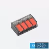 ELDLUX 4-pole openable cable connector 100 pcs/box