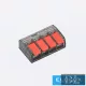 ELDLUX 4-pole openable cable connector 100 pcs/box