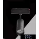 UNIVERSO Magnetic track-mounted spotlight DC:48V 24W 2280LM 3000K RA90 IP20 213x165x76mm Black