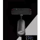 UNIVERSO Magnetic track-mounted spotlight DC:48V 24W 2280LM 4000K RA90 IP20 213x165x76mm Black