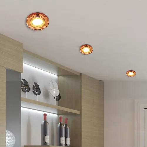 ELDLUX MIRROR Recessed Light Fixture GU10 Gold