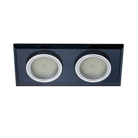   ELDLUX MIRROR recessed light fixture, tiltable, 2×GU10, black