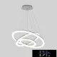 ELDLUX MILKY pendant light 76W CCT Chrome