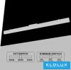 UNIVERSO Linear lamp for single-phase rail 36w 4680lm CCT.kap 110° IP20 White 1185x36x72mm