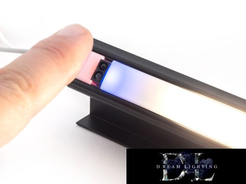 ANROLED Rail-mounted LED controller IR switch dimmer (DC: 12/24V 8A)