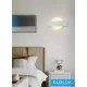 UNIVERSO Wall lamp LED 8w 600lm CCT.kap IP20 239x123x51mm white