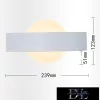 UNIVERSO Wall lamp LED 8w 400lm 3000k IP20 239×123mm white