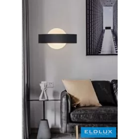   UNIVERSO Wall lamp LED 8w 600lm CCT.kap IP20 239x123x51mm black