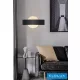 UNIVERSO Wall lamp LED 8w 600lm CCT.kap IP20 239x123x51mm black