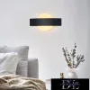 UNIVERSO Wall lamp LED 8w 400lm 3000k IP20 239×123mm black