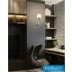 UNIVERSO Wall lamp 1 arm 1xE27 Max.60W D120x350mm IP20 Chrome