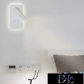   UNIVERSO Wall lamp LED 6w 240lm + 150lm 6500k IP22 with white switch