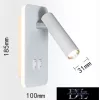UNIVERSO Wall lamp LED 6w 240lm + 150lm 6500k IP22 with white switch