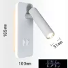 UNIVERSO Wall lamp LED 6w 240lm + 150lm 4000k IP22 with white switch