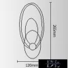 UNIVERSO Wall lamp LED 9w 450lm 4000k IP20 120×265mm white