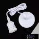 UNIVERSO Suspension lamp with metal socket 1xE27 max. 240V 60w 2 meters white
