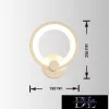 UNIVERSO Wall lamp LED 9w 450lm 3000k IP20 190×256mm white