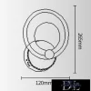 UNIVERSO Wall lamp LED 9w 450lm 4000k IP20 190×256mm white